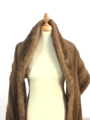 Lot 696 - FUR COAT