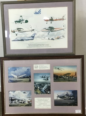 Lot 719 - DOUGALD CAMERON, TWO AVIATION PRINTS