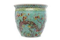 Lot 306 - EARLY 20TH CENTURY CHINESE JARDINIERE with...