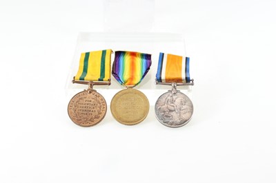 Lot 175 - WWI SERVICE MEDAL TRIO