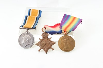 Lot 179 - WWI MEDAL TRIO