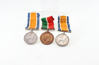 Lot 180 - TWO WWI MEDAL PAIRS