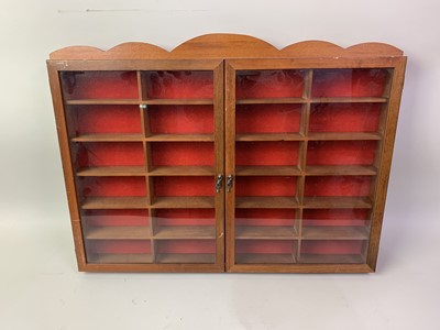 Lot 745 - GROUP OF DIECAST MODEL VEHICLE DISPLAY CASES