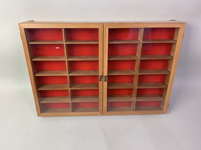 Lot 745 - GROUP OF DIECAST MODEL VEHICLE DISPLAY CASES