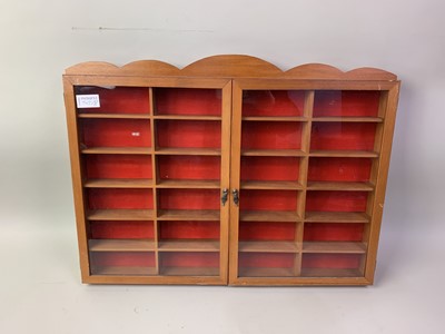 Lot 745 - GROUP OF DIECAST MODEL VEHICLE DISPLAY CASES