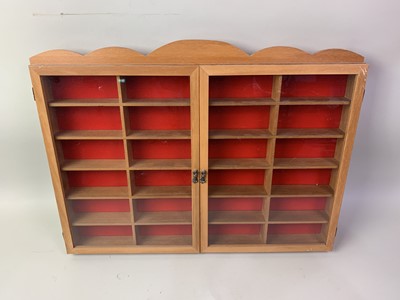 Lot 745 - GROUP OF DIECAST MODEL VEHICLE DISPLAY CASES