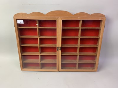 Lot 745 - GROUP OF DIECAST MODEL VEHICLE DISPLAY CASES