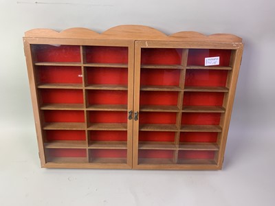 Lot 745 - GROUP OF DIECAST MODEL VEHICLE DISPLAY CASES