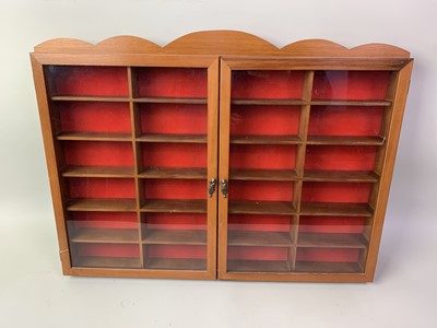 Lot 745 - GROUP OF DIECAST MODEL VEHICLE DISPLAY CASES