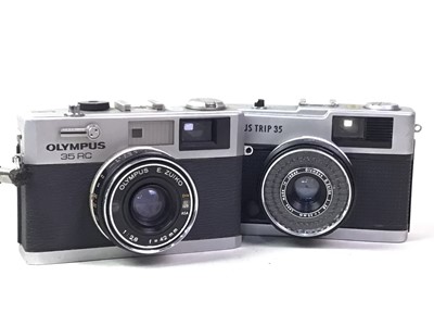 Lot 758 - TWO OLYMPUS CAMERAS