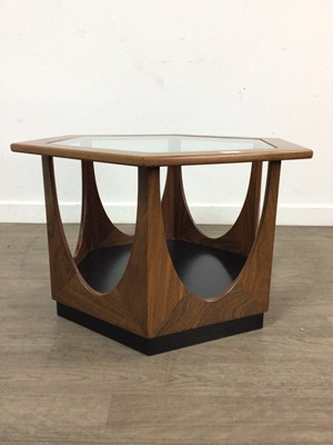 Lot 582 - VICTOR WILKINS (BRITISH, 1878-1972) FOR G-PLAN, TEAK HEXAGONAL COFFEE TABLE