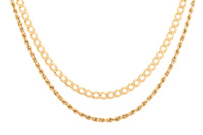 Lot 661 - TWO NECKCHAINS