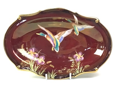 Lot 61 - THREE CARLTON WARE OVAL DISHES