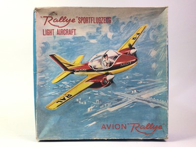 Lot 58 - AVION 'RALLYE' TINPLATE MODEL LIGHT AIRCRAFT