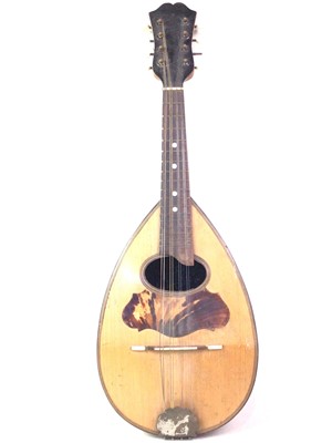 Lot 55 - ITALIAN BOWL BACK MANDOLIN