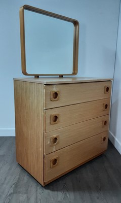 Lot 124 - MID CENTURY TEAK DRESSING CHEST