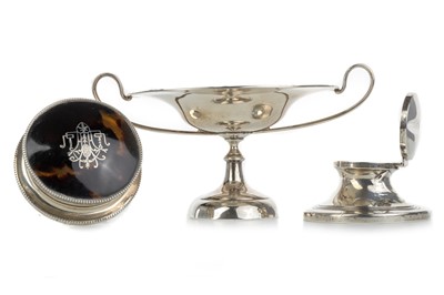 Lot 952 - EDWARDIAN SILVER BONBON DISH