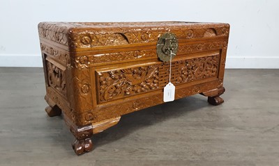 Lot 1413 - CHINESE CAMPHORWOOD CHEST