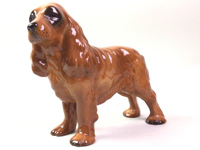 Lot 85 - GROUP OF CERAMIC ANIMAL FIGURES