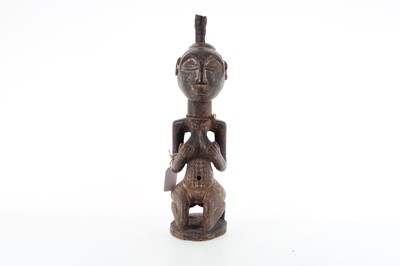 Lot 225 - DEMOCRATIC REPUBLIC OF CONGO, BALUBA FETISH FIGURE