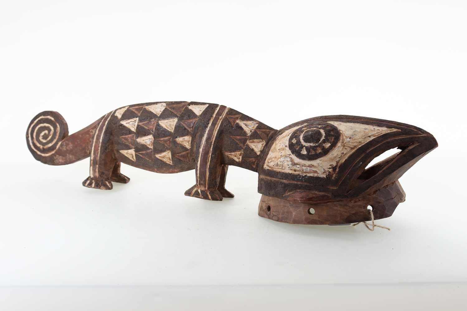 Lot 232 - GHANA, METAL ASHANTI WARRIOR FIGURE