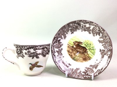 Lot 268 - SPODE WOODLAND PART TEA SERVICE