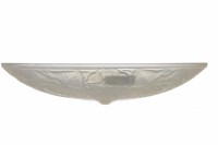 Lot 433 - ART DECO FRENCH OPALESCENT GLASS BOWL moulded...