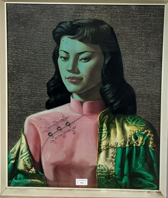 Lot 593 - AFTER VLADIMIR TRETCHIKOFF (RUSSIAN, 1913-2006), MISS WONG