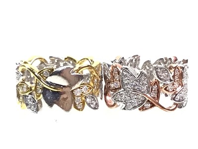 Lot 343 - COLLECTION OF SILVER AND OTHER DRESS RINGS