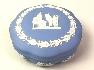 Lot 245 - GROUP OF WEDGWOOD JASPERWARE