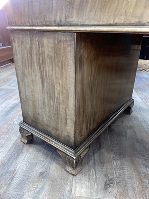 Lot 1311 - WALNUT TWIN PEDESTAL DESK