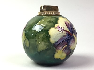 Lot 364 - MOORCROFT TABLE LIGHTER