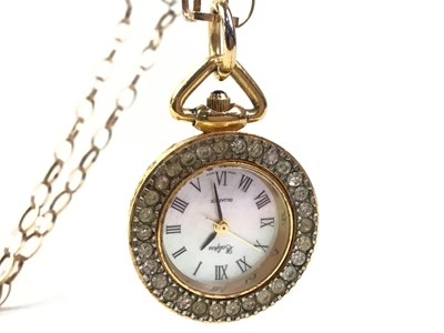 Lot 387 - ROLLED GOLD FOB WATCH