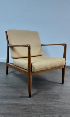 Lot 607 - P. JEPPESENS OF DENMARK, TEAK LOUNGE CHAIR