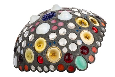 Lot 615 - TIFFANY STYLE CEILING LIGHT SHADE