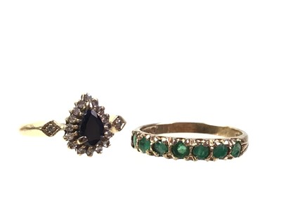 Lot 431 - TWO DRESS RINGS