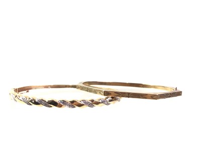 Lot 500 - TWO BANGLES