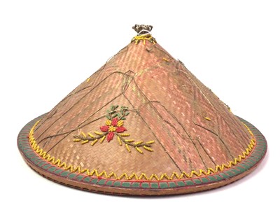 Lot 293 - SARAWAK / BORNEO, SOUTH EAST ASIAN BAMBOO HAT