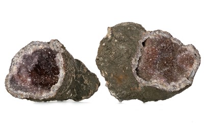 Lot 1807 - AMETHYST GEODE 'WITCHES HUT' SPECIMEN