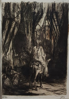 Lot 602 - MARIUS ALEXANDER JACQUES BAUER (DUTCH 1867 - 1932)