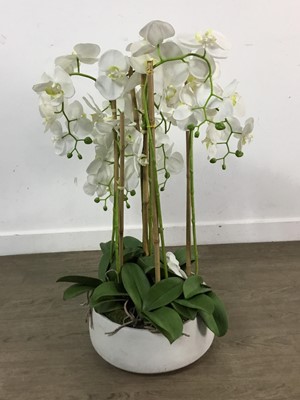 Lot 570 - ARTIFICIAL ORCHID IN PLANTER