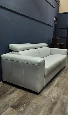 Lot 571 - NATUZZI EDITIONS LEATHER SOFA BED