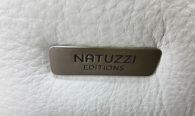 Lot 571 - NATUZZI EDITIONS LEATHER SOFA BED