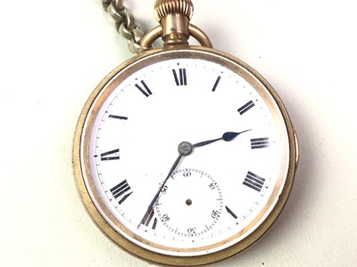 Lot 442 - COLLECTION OF GOLD PLATED POCKET WATCHES