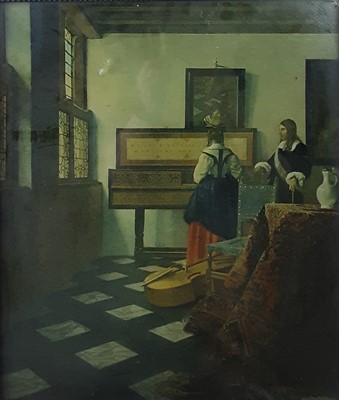 Lot 640 - AFTER JOHANNES VERMEER