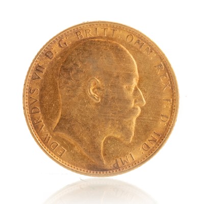 Lot 99 - EDWARD VII SOVEREIGN