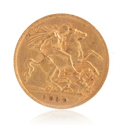 Lot 97 - EDWARDIAN HALF SOVEREIGN