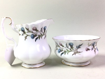 Lot 724 - ROYAL ALBERT BRIGADOON PATTERN PART TEA SERVICE