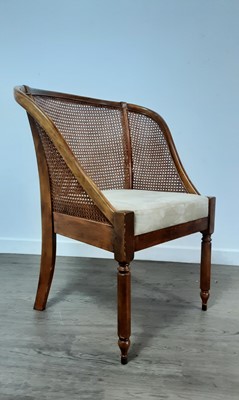 Lot 416 - BERGÈRE TUB CHAIR