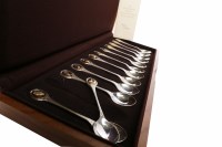 Lot 40 - SET OF TWELVE SILVER 'THE ROYAL SOCIETY FOR...